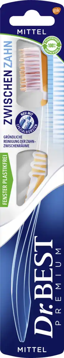 Bild 1 von Dr.BEST Zwischenzahn Zahnbürste mittel