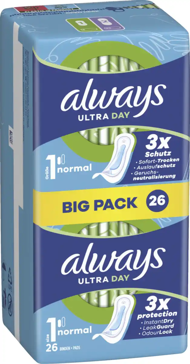 Bild 2 von Always Ultra Day Binden Normal BigPack