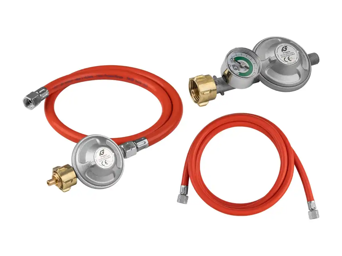 Bild 1 von GRILLMEISTER Gasdruckregler/-anschlussschlauch