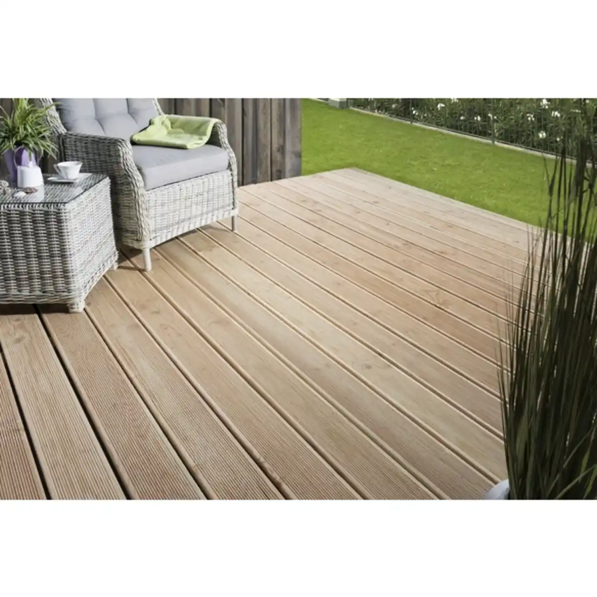 Bild 2 von Mr. GARDENER Terrassendiele, Breite: 13,8 cm, Stärke: 2,4 cm, 1 Stk.