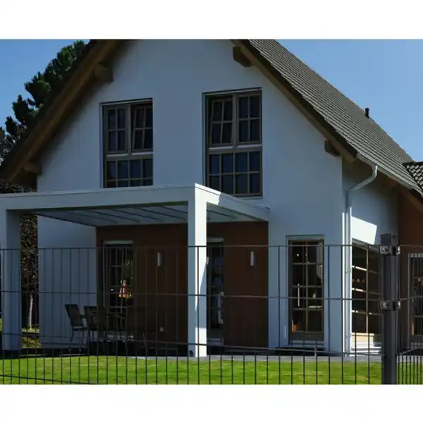 Bild 2 von FLORAWORLD Doppelstabmatte, HxL: 103 x 201 cm, Stahl, anthrazit