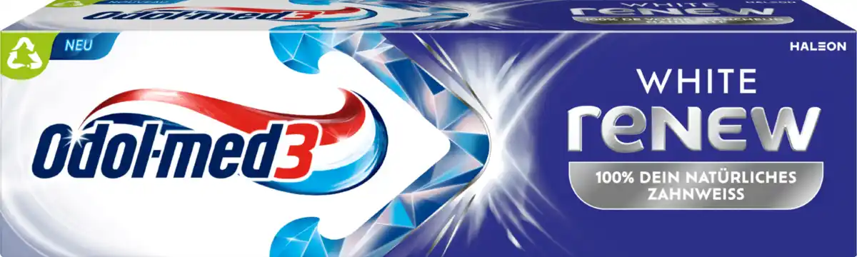 Bild 1 von Odol med3 White reNEW Zahncreme, 75 ml