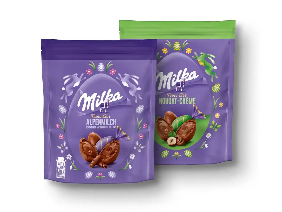 Bild 1 von Milka Feine Eier,  90 g