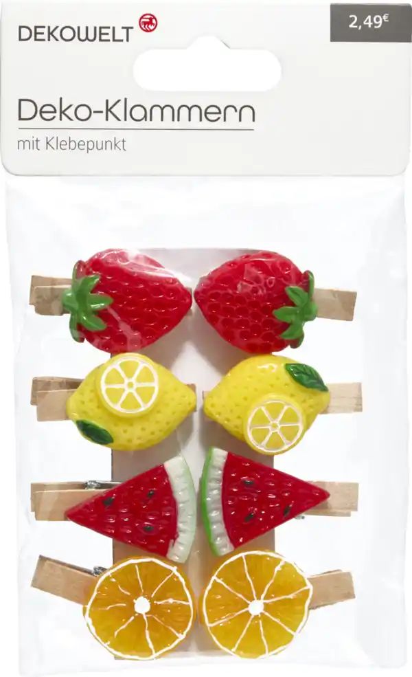 Bild 3 von DEKOWELT Früchte Streu/ Klammern