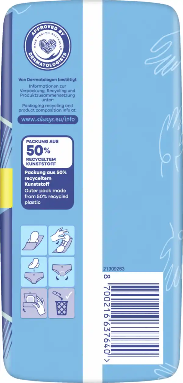 Bild 3 von Always Ultra Day Binden Normal mit Flügeln BigPack