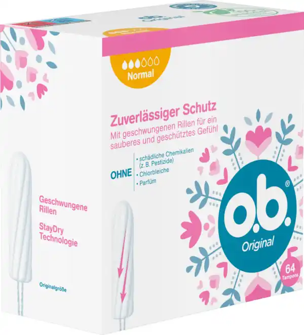 Bild 2 von o.b. Original Tampons Normal
