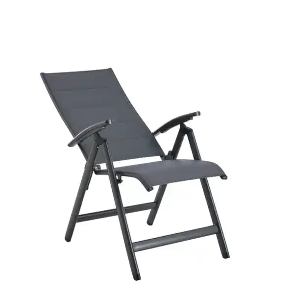 Bild 3 von CASAYA Klappsessel »Lacona«, BxTxH: 57 x 74 x 115 cm, Aluminium/Textil, anthrazit