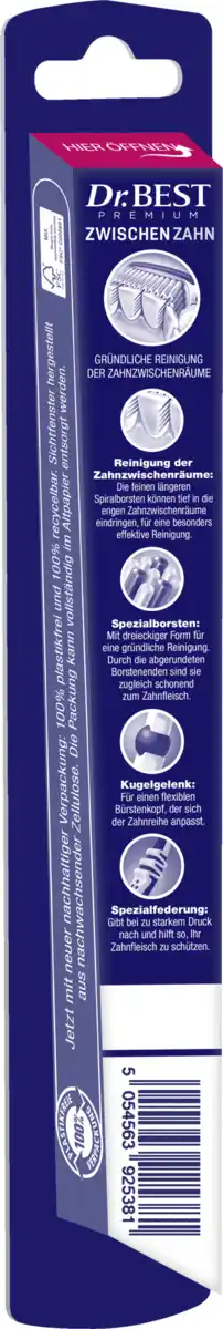 Bild 2 von Dr.BEST Zwischenzahn Zahnbürste weich