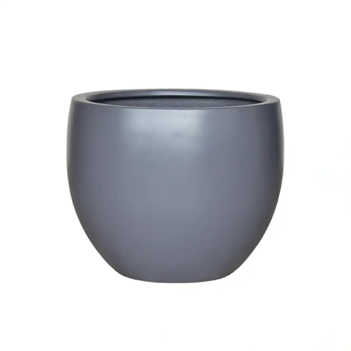 Bild 1 von Pflanzgefäß »Rivo«, dunkelgrau, rund, BxHxL: 44 x 36 x 44 cm
