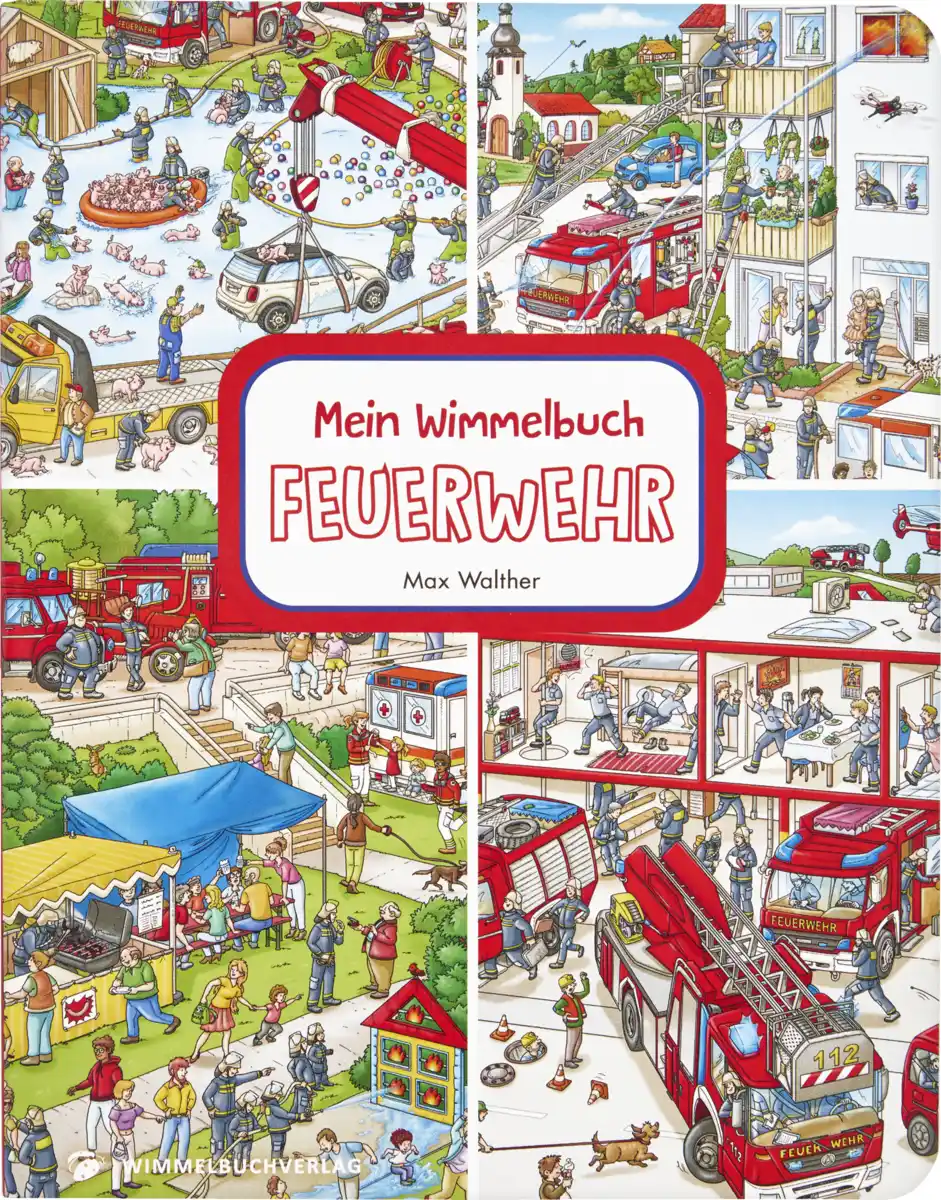 Bild 1 von IDEENWELT Wimmelbuch - Feuerwehr