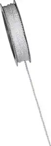 DEKOWELT Geschenkband Kordel weiß, 5 m