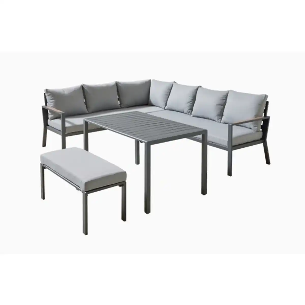 Bild 1 von Loungemöbel-Gruppe »Mare«, BxH: 200 x 185 cm,grau