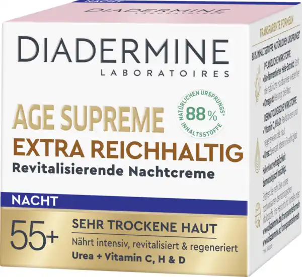 Bild 2 von Diadermine Age Supreme Extra Reichhaltig Revitalisierende Nachtcreme, 50 ml