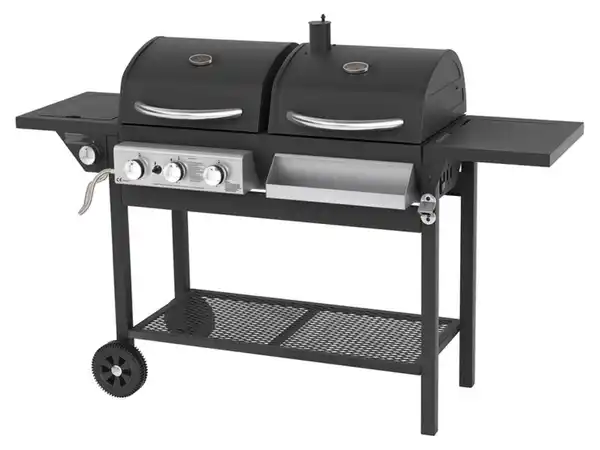 Bild 2 von El Fuego Kombigrill Gas und Holzkohle