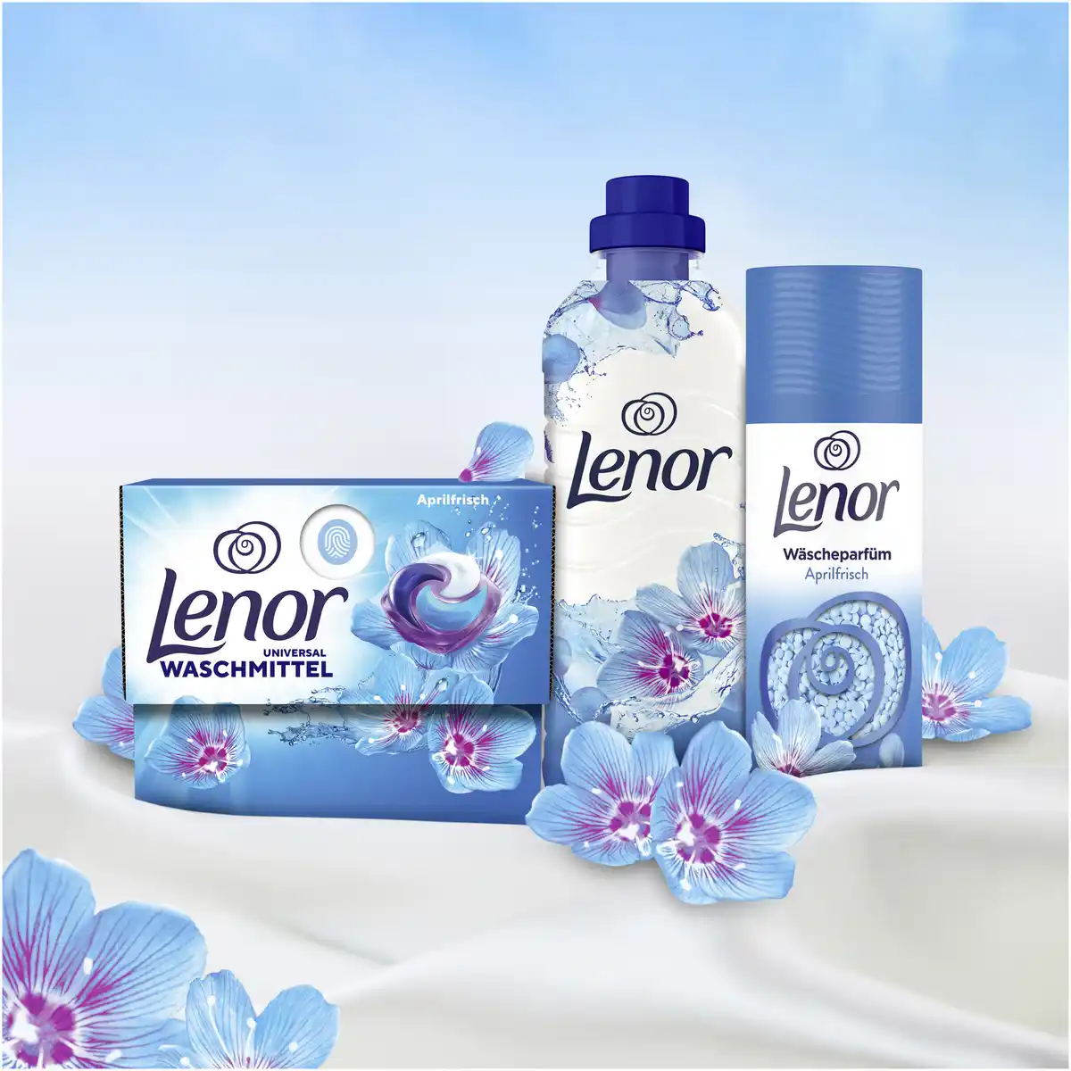 Bild 4 von Lenor Universalwaschmittel Pods Aprilfrisch 15 WL
