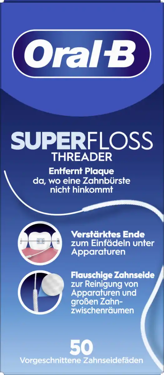 Bild 1 von Oral-B Superfloss Threader Zahnseide