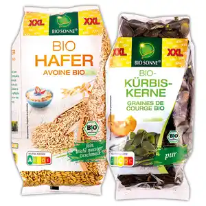 Bio Sonne Bio-Kürbiskerne/Hafer XXL