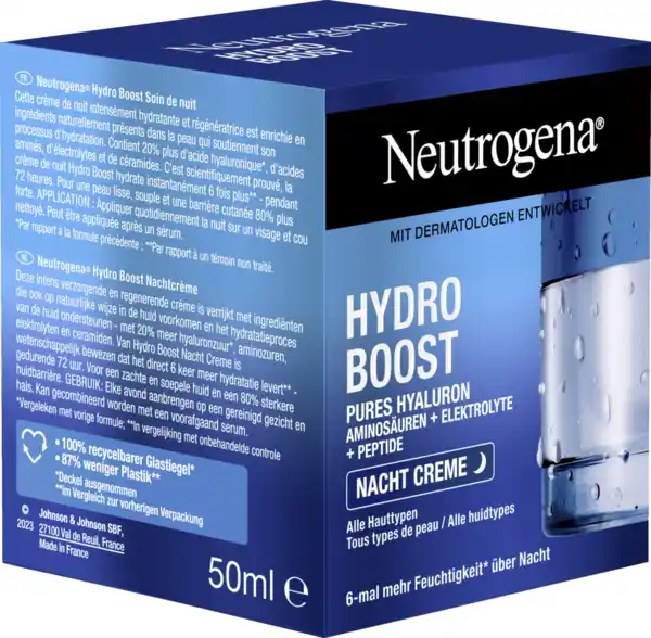 Bild 3 von Neutrogena Hydro Boost Nacht Creme, 50 ml