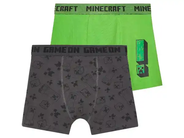 Bild 2 von Kinder Boxershorts, 2 Stück, mit Print