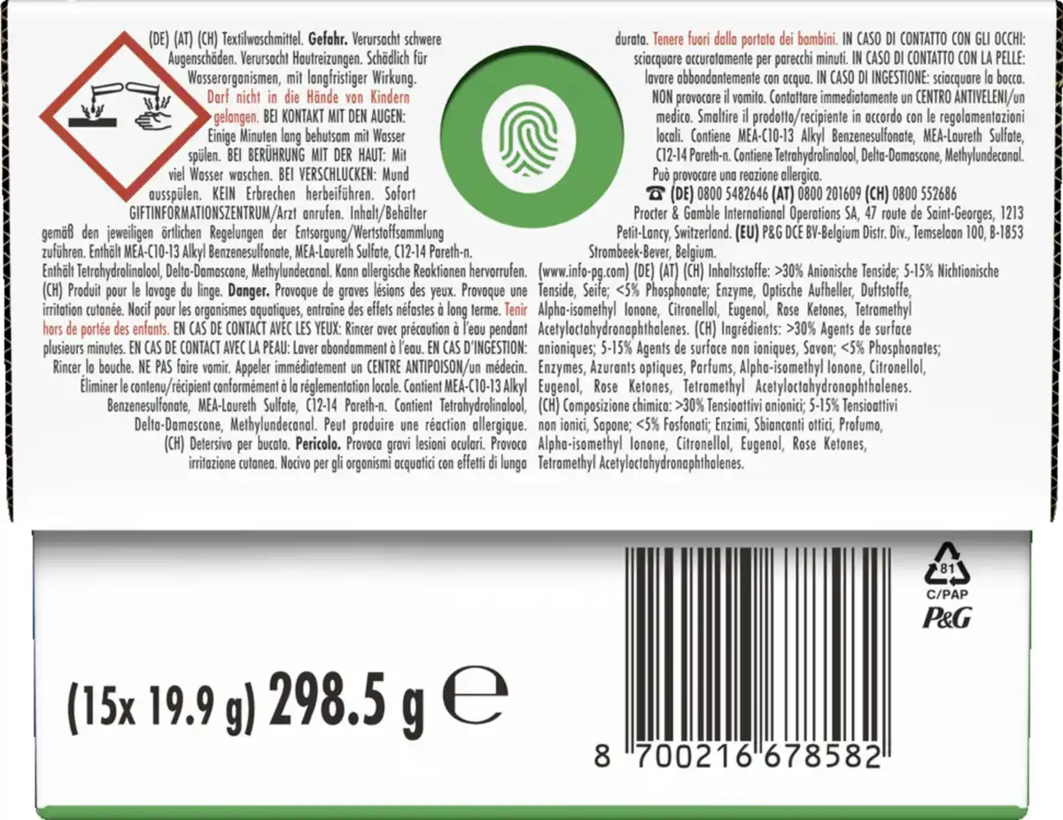 Bild 2 von Ariel Colorwaschmittel Pods 15 WL