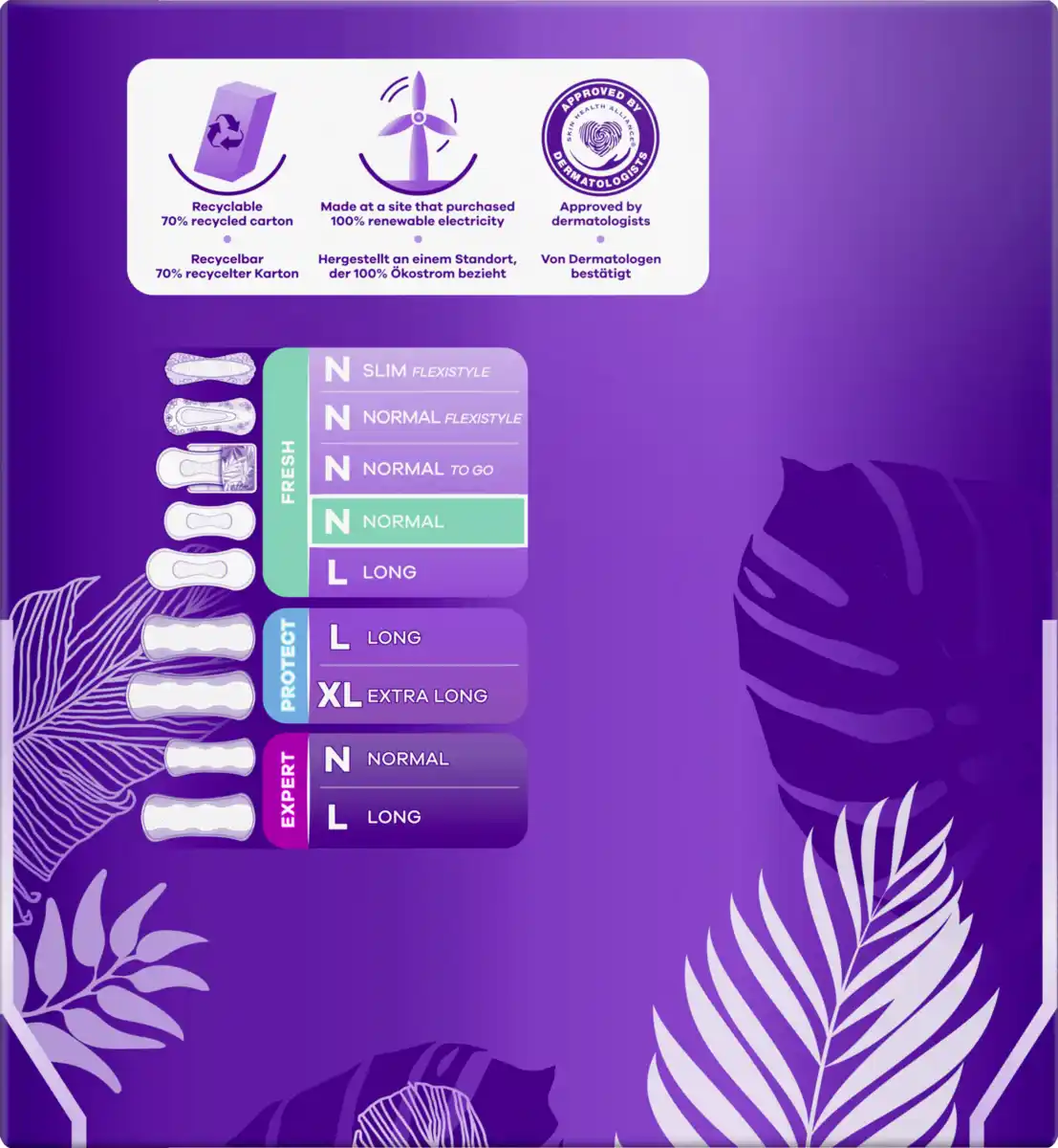 Bild 4 von Always Daily Fresh Slipeinlagen Normal ohne Duft Big Pack