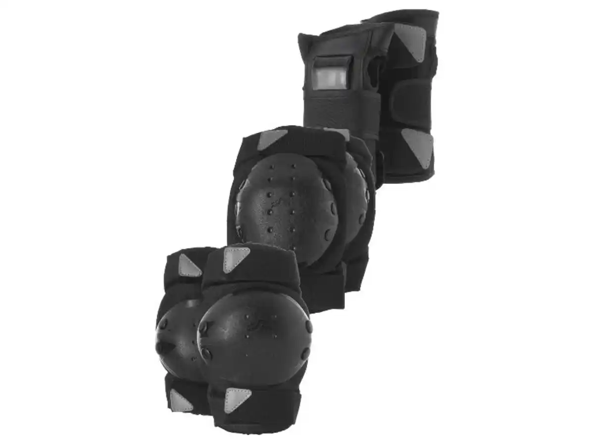 Bild 1 von CRIVIT Protektoren-Set für Erwachsene, 6-teilig, mit reflektierenden Deko-Elementen