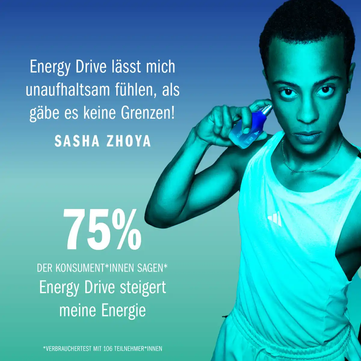 Bild 4 von adidas Vibes Energy Drive, EdP 30 ml