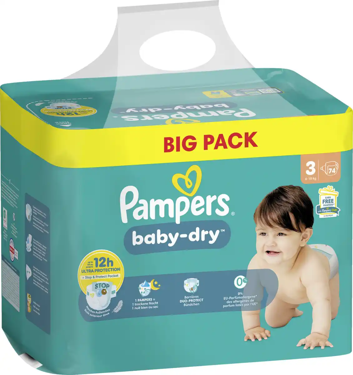 Bild 2 von Pampers Baby DRryWindeln Gr.3 Midi 6-10kg BigPack