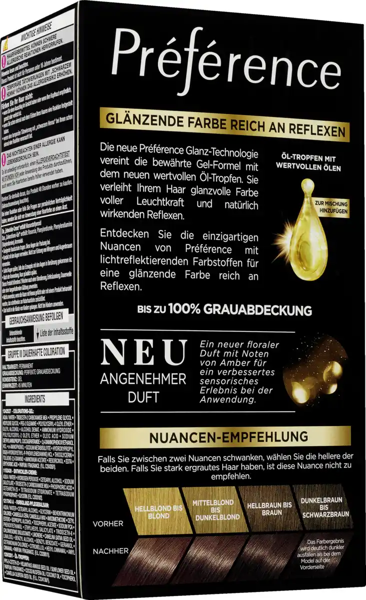 Bild 3 von L’Oréal Paris Préférence 6.21 Helles Perlmuttbraun
