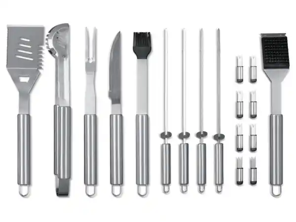 Bild 4 von GRILLMEISTER Grillbesteck, im Alurahmenkoffer, 18-teilig