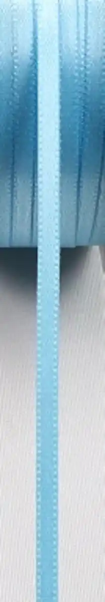 Bild 1 von DEKOWELT Geschenkband Doppelsatin babyblau, 10 m