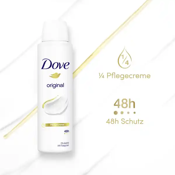 Bild 3 von Dove Anti-Transpirant Spray Original, 150 ml