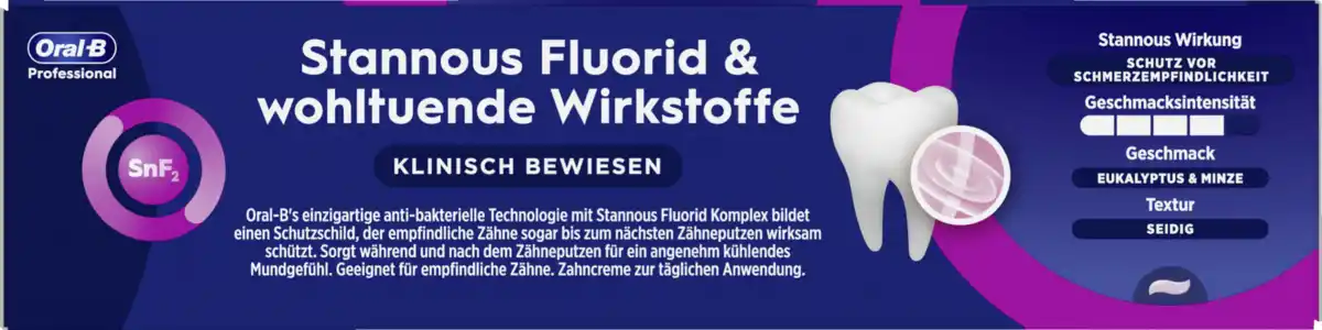 Bild 3 von Oral-B PROFESSIONAL Zahnpasta Sensitiv Pro, 75 ml