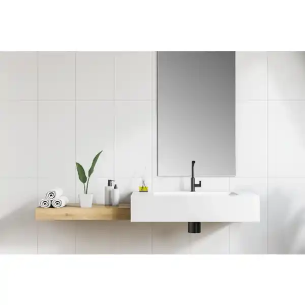 Bild 3 von Wandfliese »Pearl«, 9 Stück, ca. 60 x 30 cm, rektifiziert, glänzend, weiß