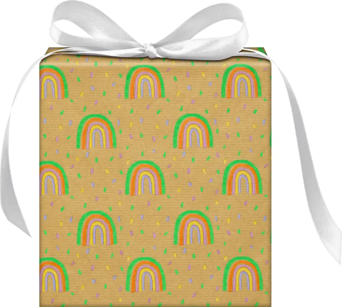 Bild 4 von DEKOWELT Geschenkpapier Schaumflock, 1,5 m