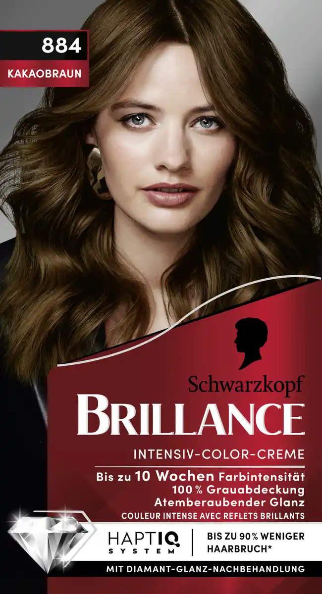 Bild 1 von Brillance Intensiv-Color-Creme 884 Kakaobraun