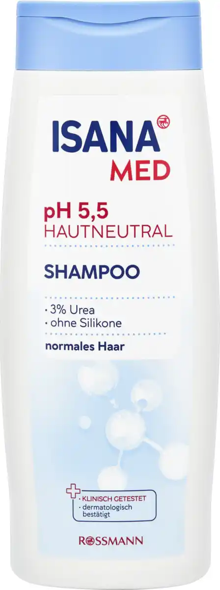 Bild 1 von ISANA MED Shampoo pH 5,5 hautneutral, 400 ml