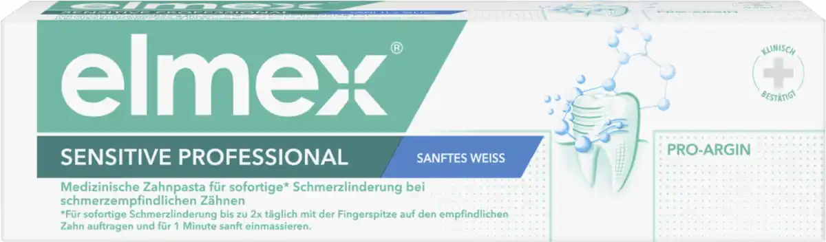 Bild 1 von elmex Sensitive Professional plus sanftes Weiss Zahnpasta, 75 ml