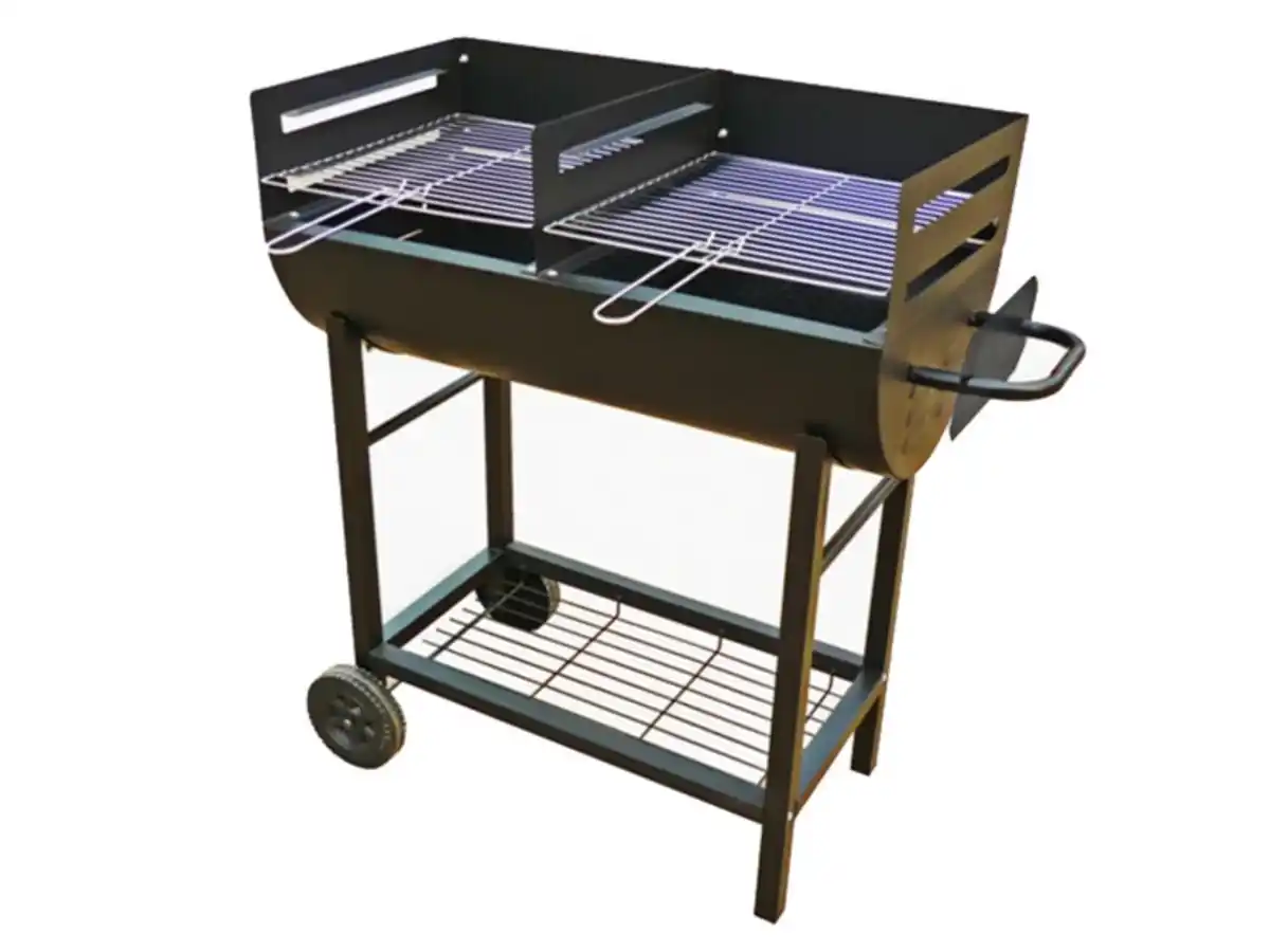 Bild 2 von tepro Grillfass »Detroit« mit 2 separaten Grillrosten