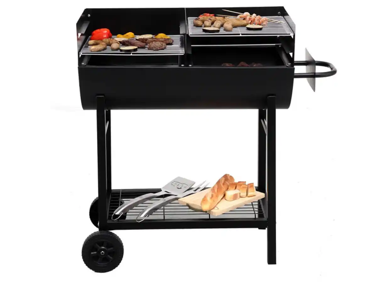 Bild 3 von tepro Grillfass »Detroit« mit 2 separaten Grillrosten