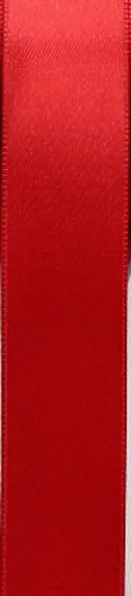 Bild 1 von DEKOWELT Geschenkband Doppelsatin rot, 5 m