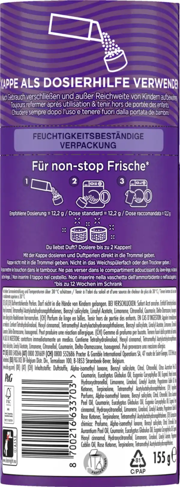 Bild 2 von Lenor Wäscheparfüm Blütentraum, 155 g