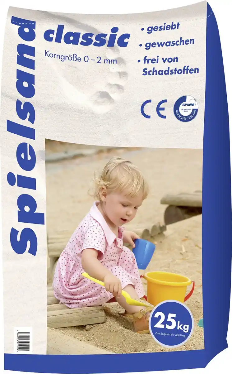 Bild 1 von Hamann Spielsand gewaschen 25 kg Sack