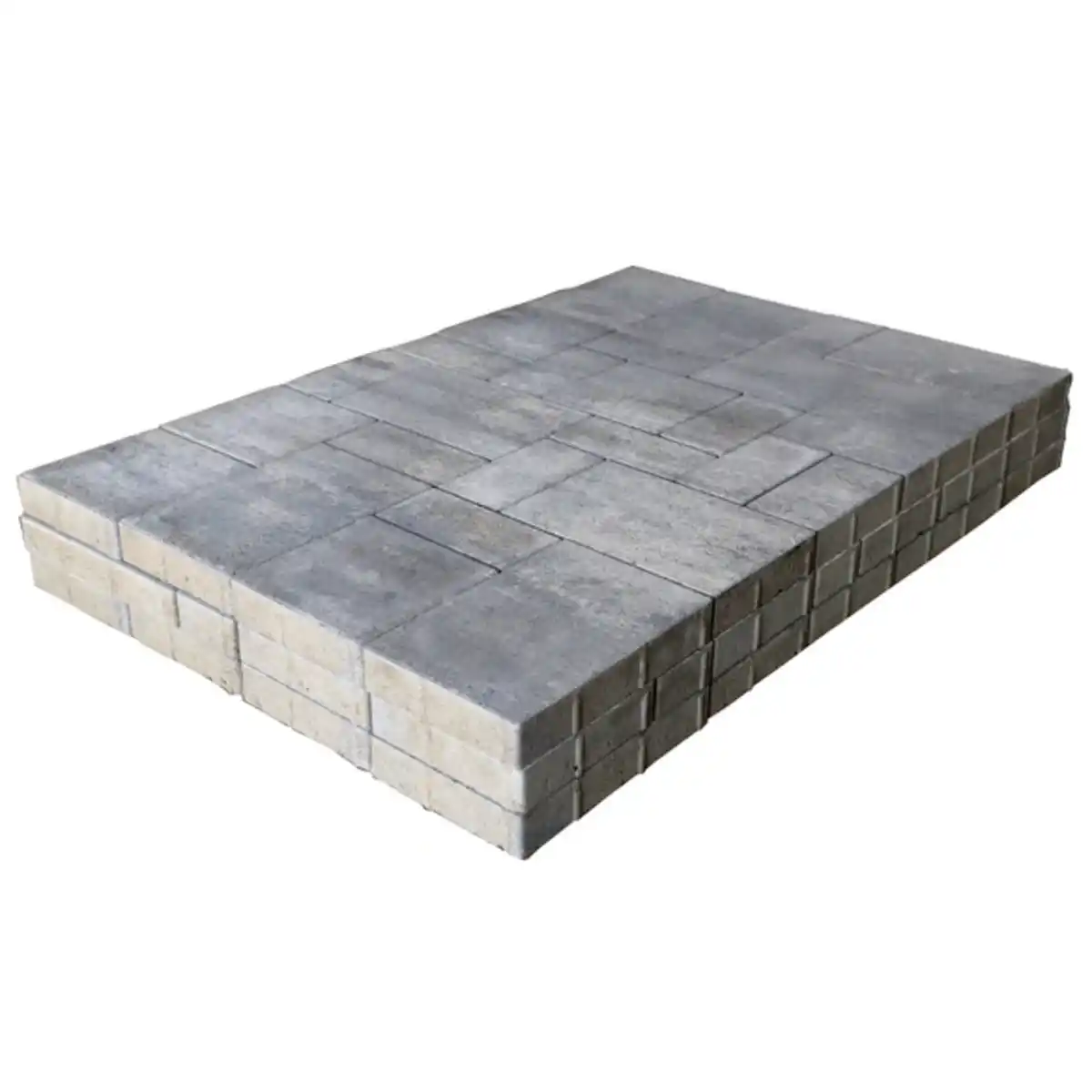 Bild 3 von Mr. GARDENER Mehrformatpflaster »Rio Bravo«, Verlegeeinheit, LxB:S: ca. 120 x 80 x 5 cm, weiß-anthrazit