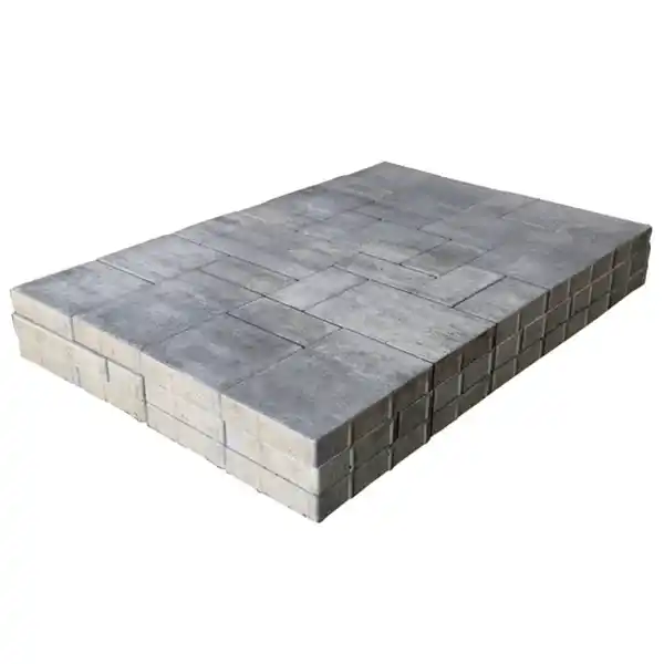 Bild 3 von Mr. GARDENER Mehrformatpflaster »Rio Bravo«, Verlegeeinheit, LxB:S: ca. 120 x 80 x 5 cm, weiß-anthrazit