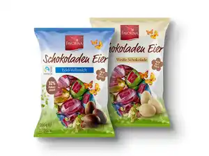 Favorina Schokoladen-Eier,  200 g