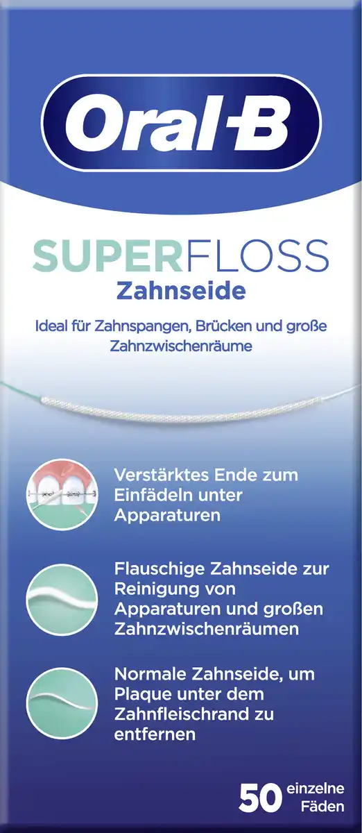 Bild 1 von Oral-B Superfloss Zahnseide