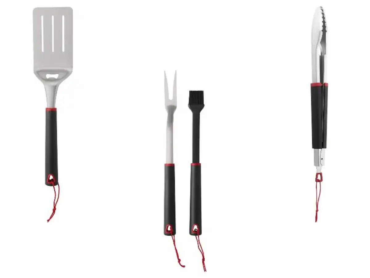 Bild 1 von GRILLMEISTER Grillbesteck, aus Edelstahl