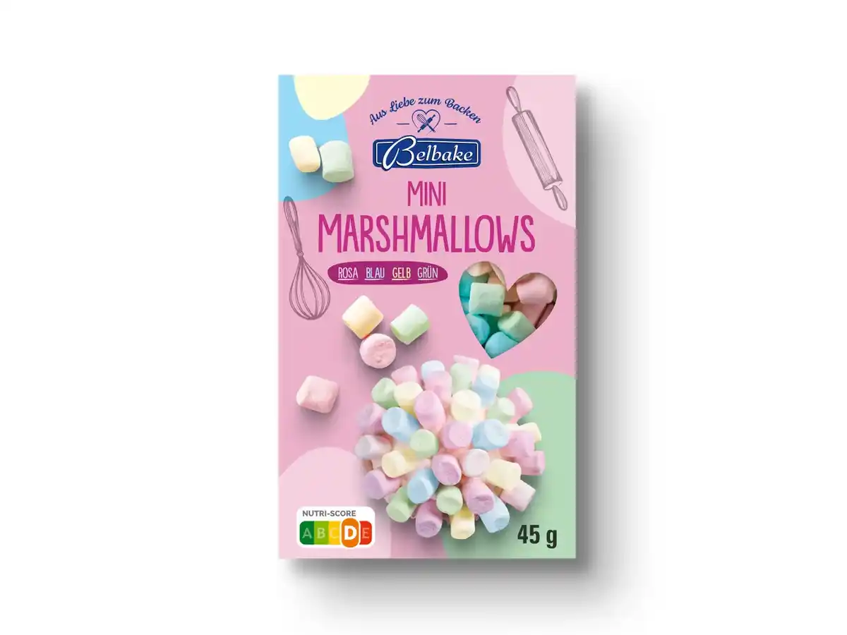 Bild 1 von Belbake Mini Marshmallows,  45 g