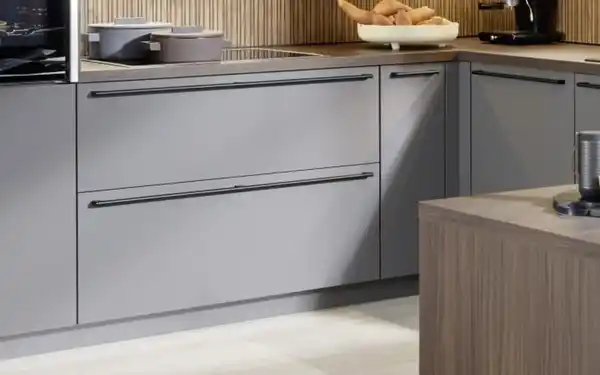 Bild 3 von Nobilia - Einbauküche Sunta, schiefergrau, inkl. Privileg Elektrogeräte